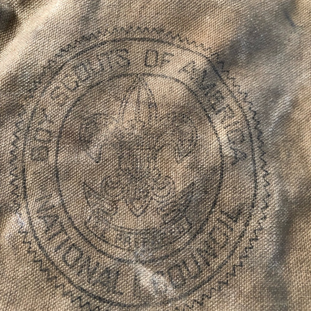 Vintage Boy Scouts of America backpack